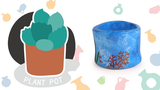 Air Dry Clay | HOW TO MAKE A POT
